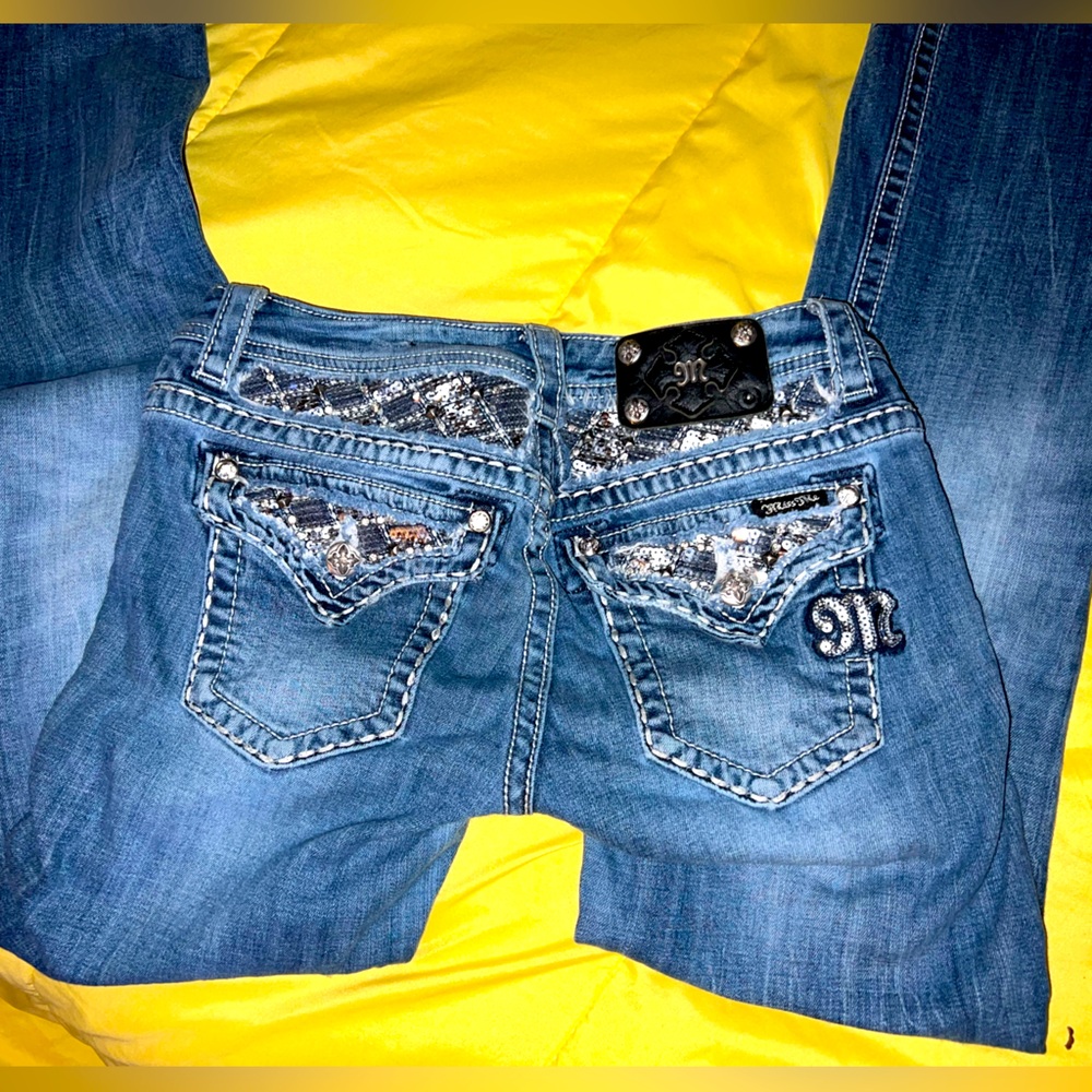 MissMe Jean size 28 boot cut